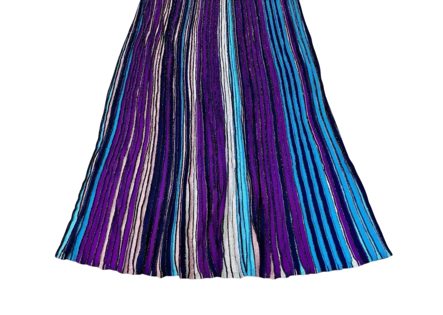 Handmade Italian Viscose Long Dress: Metalic Print Sicilian Style Occasional dress Wedding
