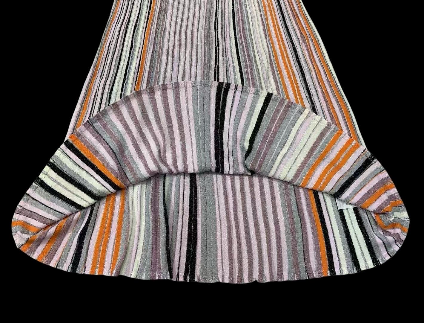 Handmade Italian Viscose Long Dress: Metalic Print Sicilian Style Occasional dress Wedding