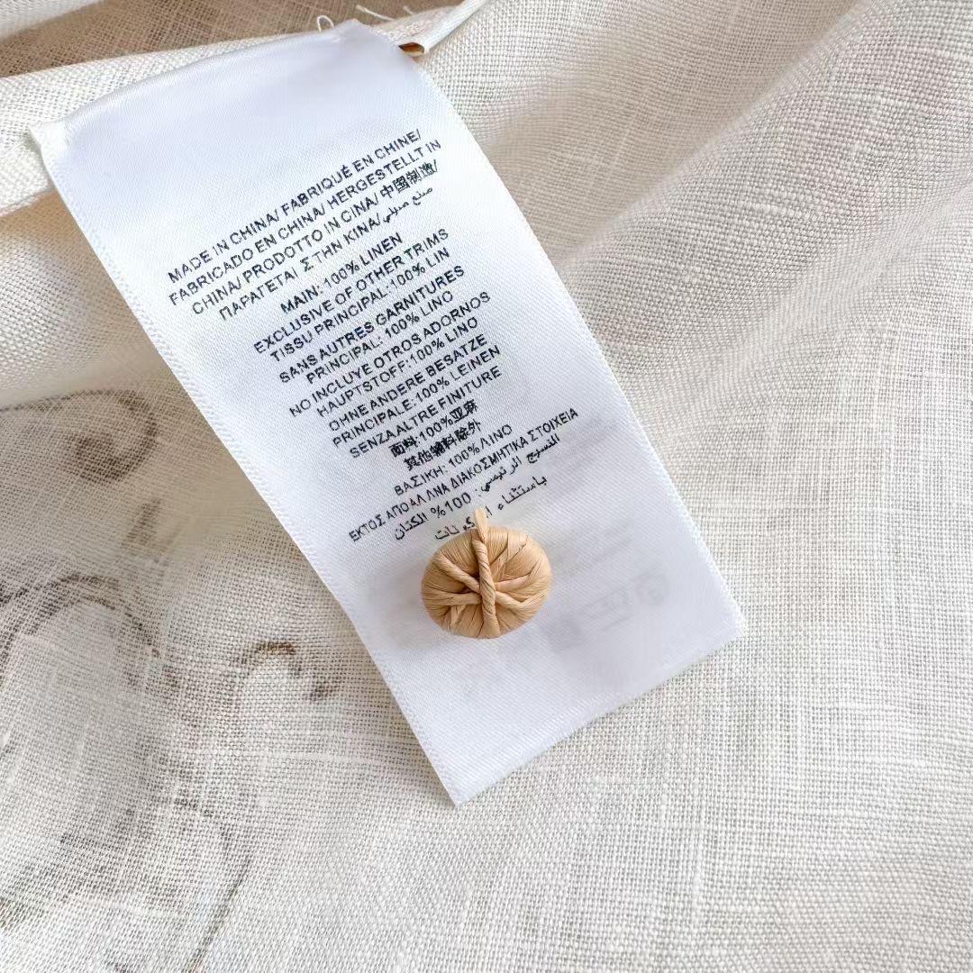 Handmade Italian Linen Midi Dress: Luxury Summer Vacation Dress